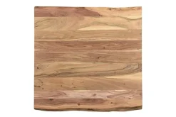 Tischplatte Akazie massiv B 80 cm