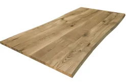 Tischplatte Asteiche 3 cm massiv organische Kante ab 60 cm konfigurierbar