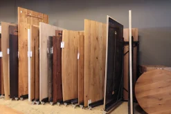 Tischplatte Asteiche 3 cm massiv organische Kante ab 60 cm konfigurierbar