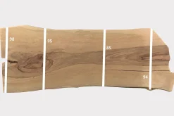 Tischplatte Mangoholz Monolith 260x105 cm