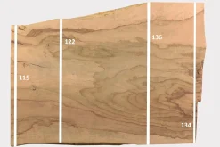 Tischplatte Mangoholz Monolith 186x135 cm