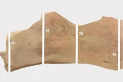 Tischplatte Mangoholz Monolith 200x120 cm
