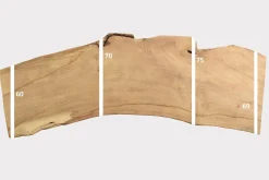 Tischplatte Mangoholz Monolith 226x74 cm