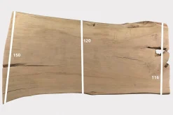 Tischplatte Mangoholz Monolith 268x135 cm