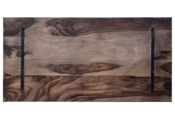 Tischplatte Palisanderholz antikbraun 120