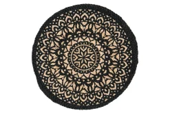 Tischset Jute bedruckt D 40 cm