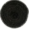 Tischset Mike Jute schwarz D 40 cm