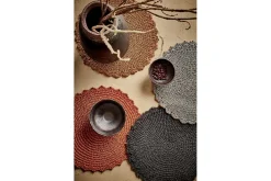 Tischset rund Rimini rot D 38cm