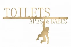 Toiletten Schild Apes Babes