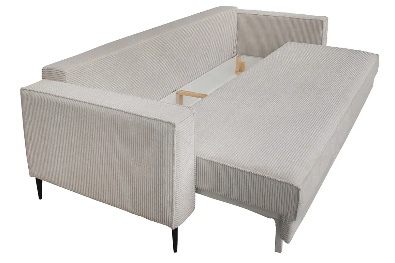 Tori Sofa mit Schlaffunktion grau
