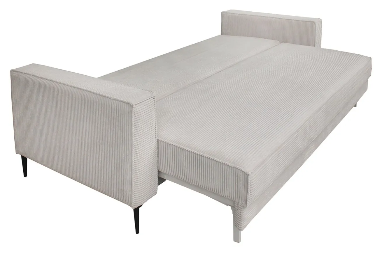 Tori Sofa mit Schlaffunktion grau