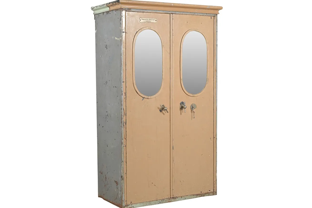 Tresorschrank Vintage Metall