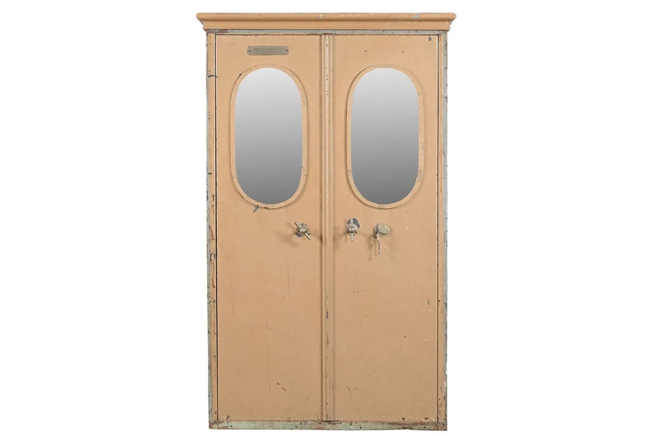 Tresorschrank Vintage Metall