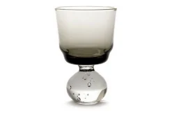 Trinkglas Eternal Snow grau H 9,5 cm