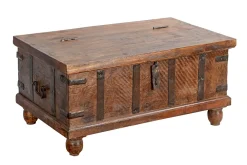 Truhe Vintage natur