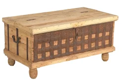 Truhe Vintage natur