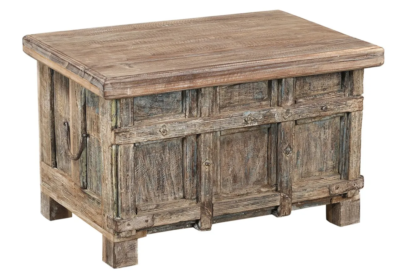 Truhe Vintage whitewashed
