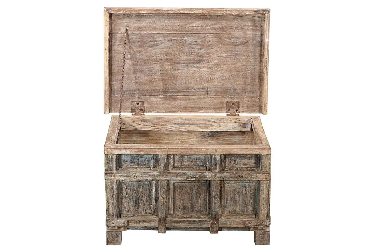 Truhe Vintage whitewashed
