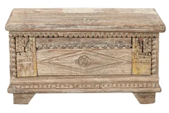 Truhe Vintage whitewashed