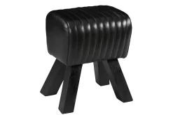 Turnhocker Vintage schwarz