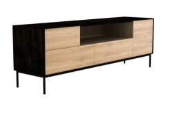 TV Board Blackbird Eiche massiv B 180 cm