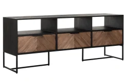 TV Board Criss Cross Massivholz B 150 cm