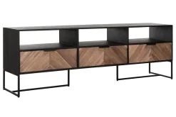 TV Board Criss Cross Massivholz B 180 cm