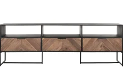 TV Board Criss Cross Massivholz B 180 cm