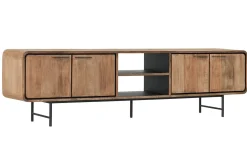 TV-Board auf Fuß Evo Teak B 225 cm