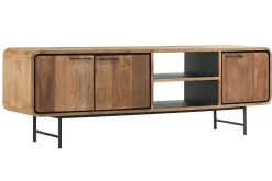 TV-Board auf Fuß Evo Teak B 185 cm