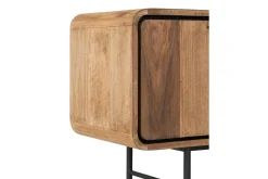 TV-Board auf Fuß Evo Teak B 185 cm