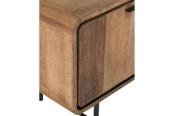 TV-Board Evo auf Fuß Teak B 145 cm