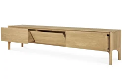 TV-Board PI Eiche lackiert B 242 cm