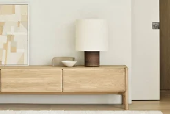 TV-Board PI Eiche lackiert B 242 cm