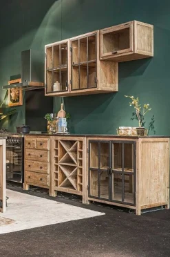 Unterschrank Montpellier mit 2 Glastüren