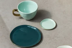 Untertasse jadegrün D 9cm