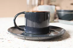 Unterteller für Espressotasse rostrot
