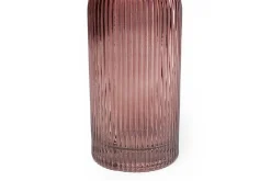 Vase Glas altrosa gelb