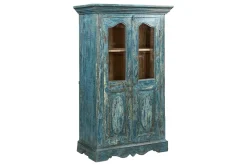 Vitrine Vintage blau