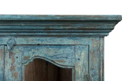 Vitrine Vintage blau