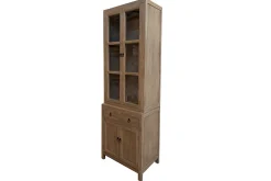 Vitrinenschrank braun H 225 cm