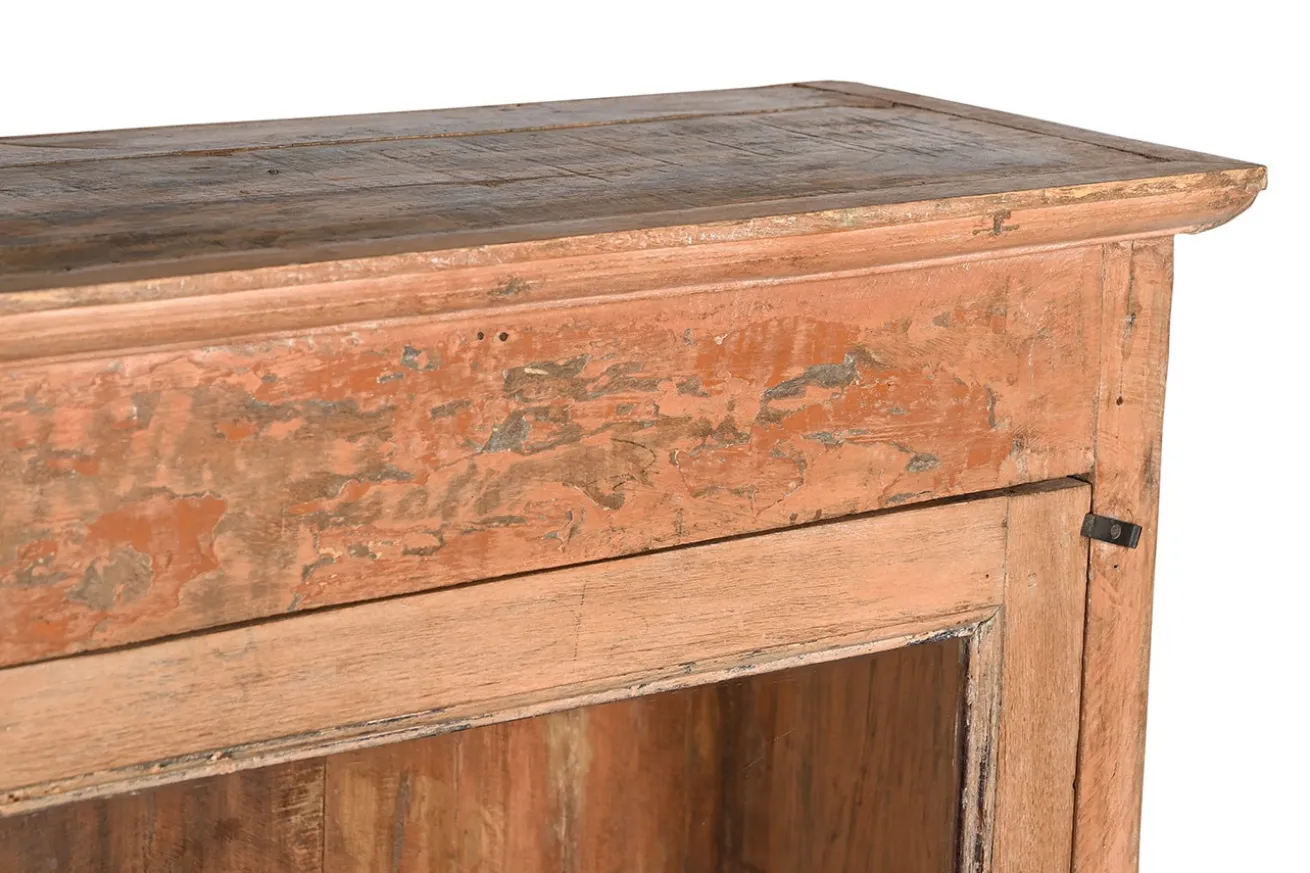 Vitrinenschrank Vintage braun