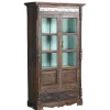 Vitrinenschrank Vintage braun