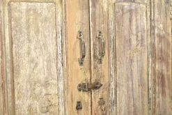 Vitrinenschrank Vintage gelb