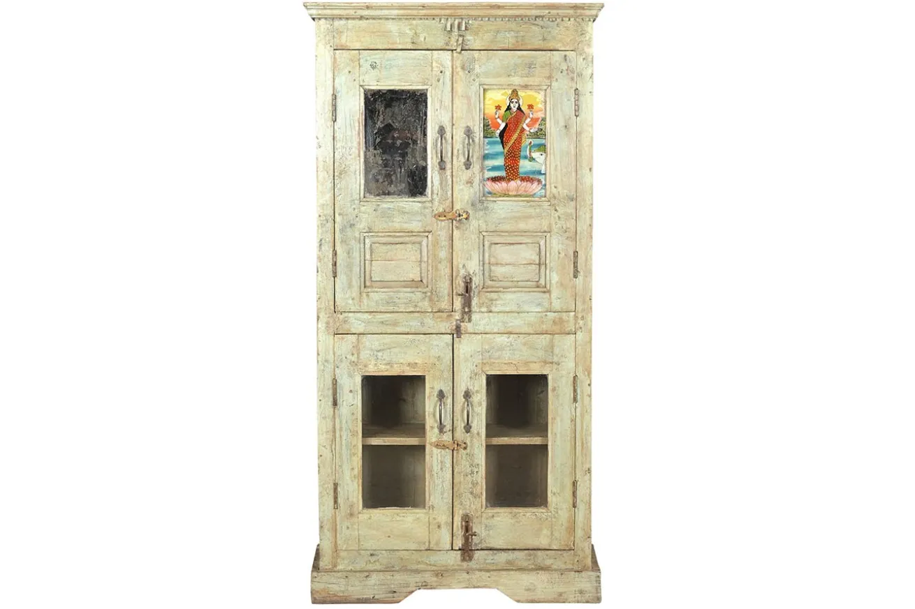 Vitrinenschrank Vintage mint