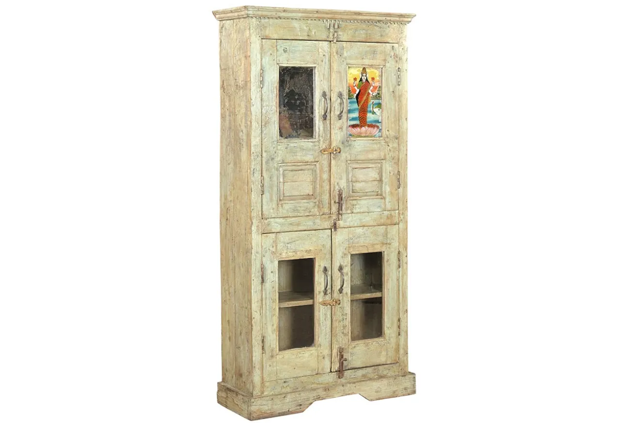 Vitrinenschrank Vintage mint