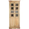 Vitrinenschrank Vintage natur