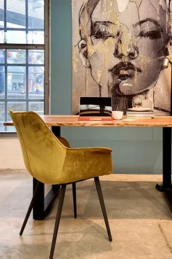 Wandbild abstrakte Frau H 170 cm