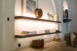 Wandbild Bergamo schwarz weiss 63x63 cm