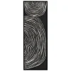 Wandbild Sestri schwarz weiss 43x123 cm